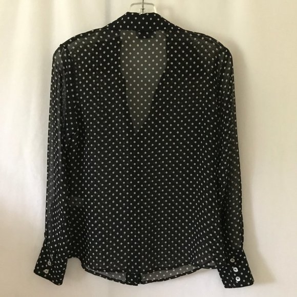Laura Clement Collection Polka Dotted Blouse - Picture 2 of 3